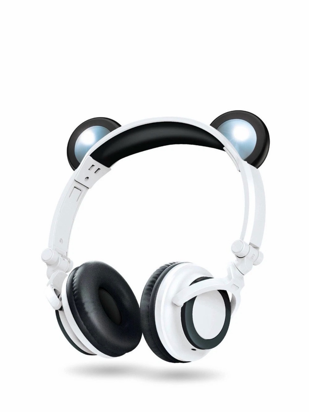 ART+SOUND LED Light Up Panda Bluetooth Wireless  Headphones